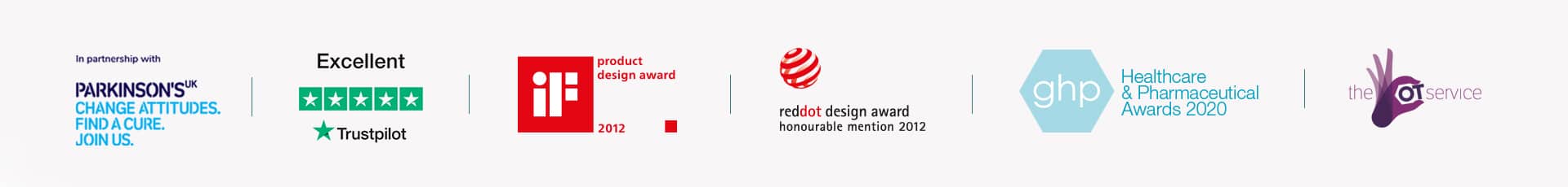Rollz awards, collaborations and Trustpilot score