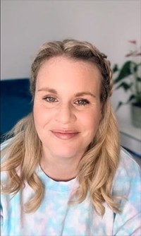 Woman sharing her journey from shame to pride