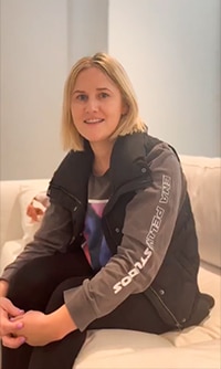 Woman sharing her disability story from shame to pride
