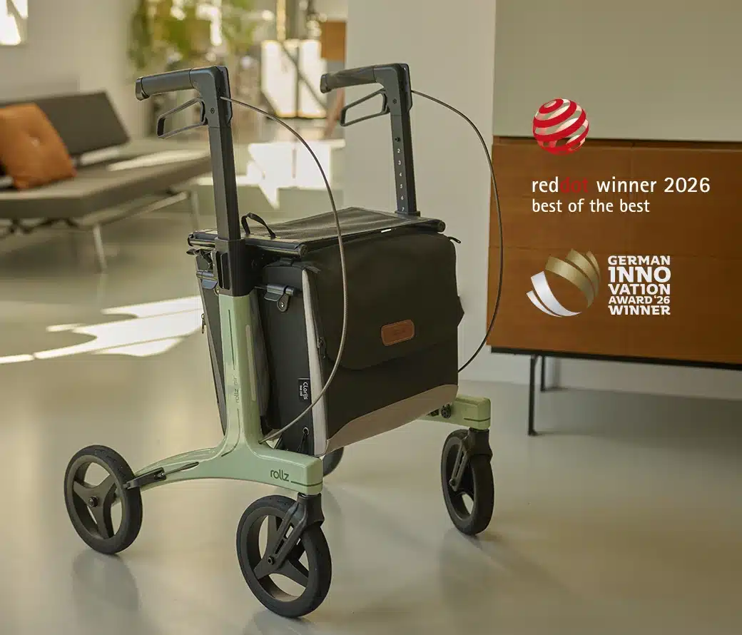 lightweight rollator walker with seat